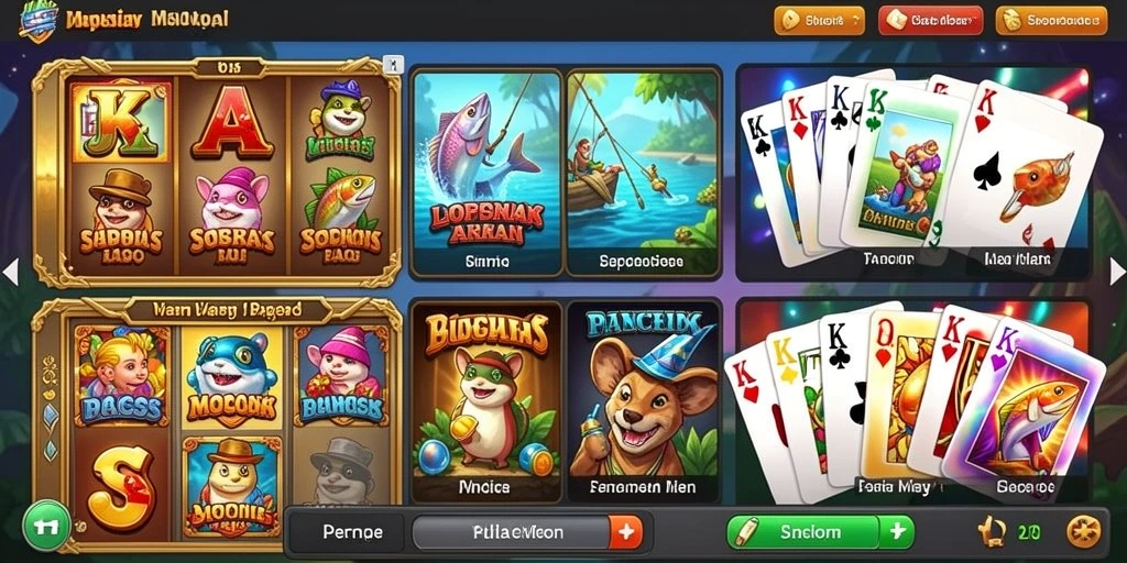 Tampilan utama game 99RTP yang menarik dan user-friendly.