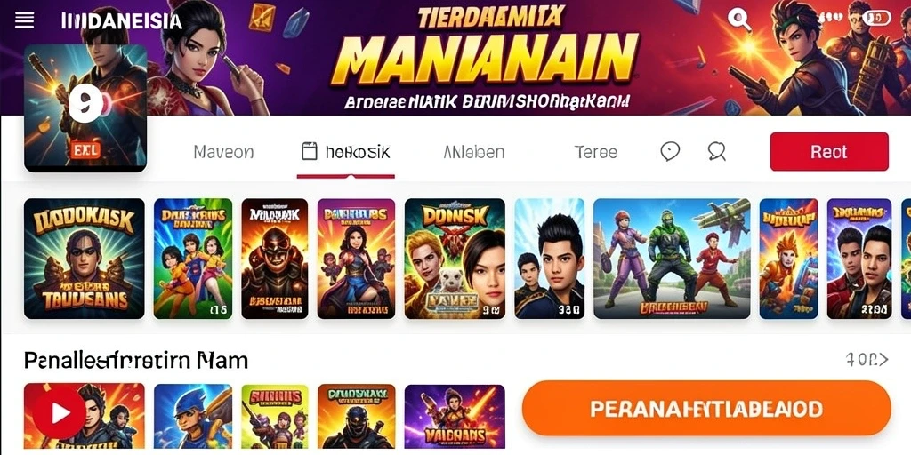 Tampilan antarmuka yang menarik dan mudah digunakan.