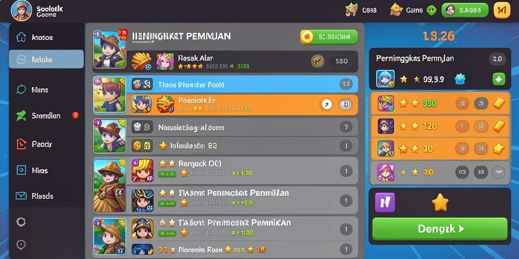 Tampilan antarmuka yang ramah pengguna.