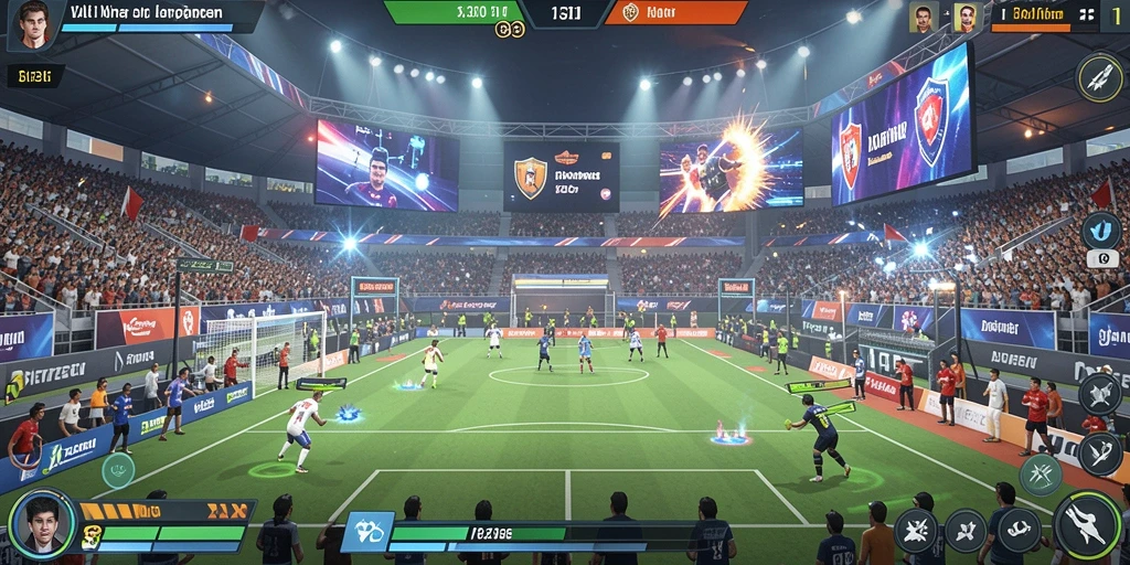 Tampilan awal game JTBLUE yang memukau.