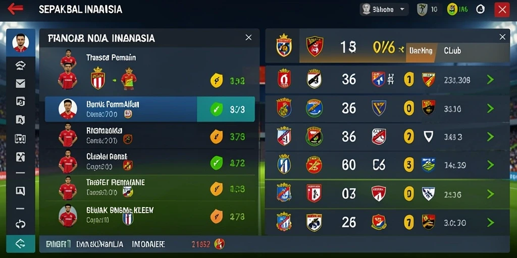 Tampilan dashboard utama dengan navigasi mudah.