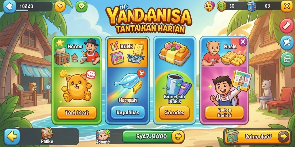 Tampilan antarmuka pengguna yang intuitif.