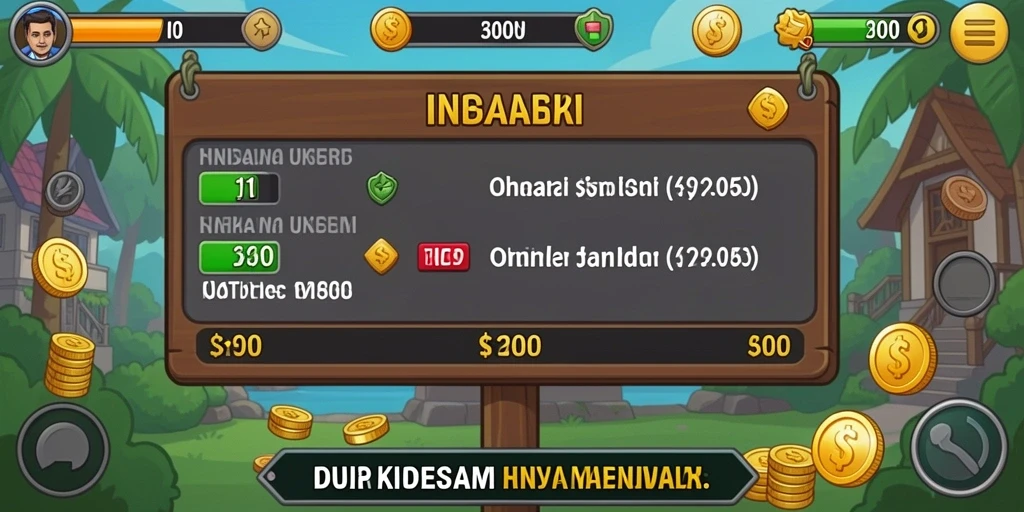Tampilan awal permainan yang memikat.