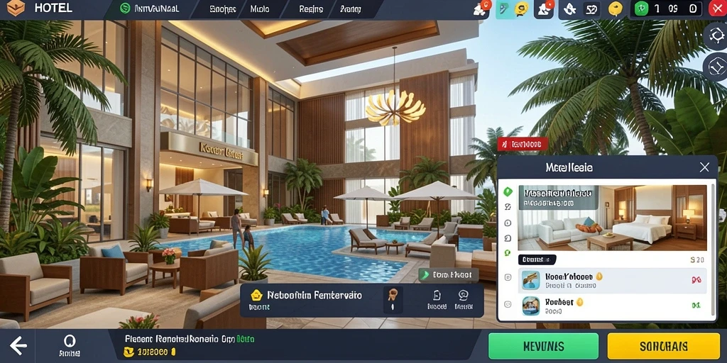 Tampilan antarmuka yang modern dan menarik.