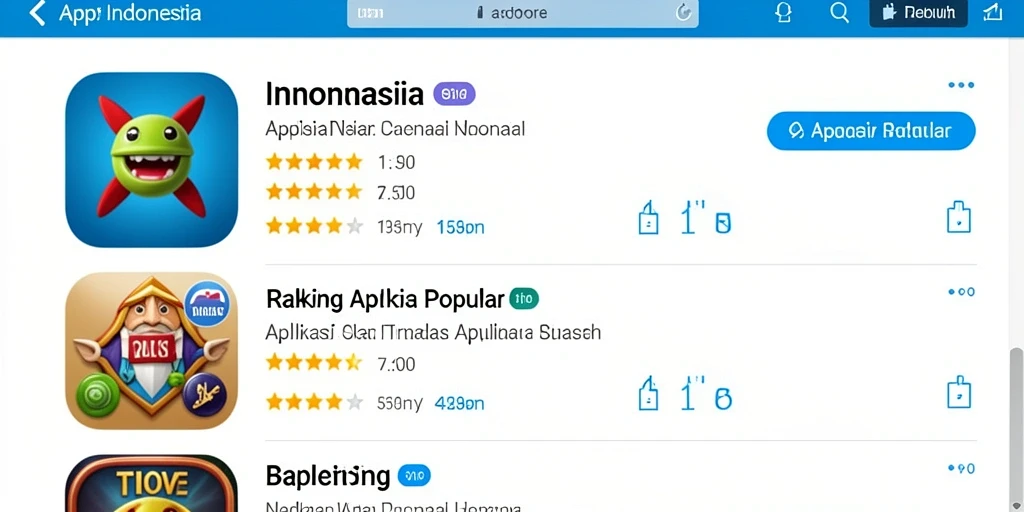 Screenshot dari menu utama aplikasi TVTOTO.