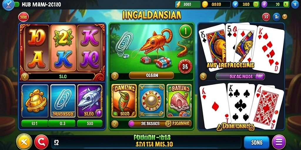 Tangkapan layar menampilkan pertempuran epik antara karakter utama dan monster.
